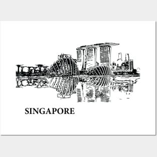 Singapore Posters and Art